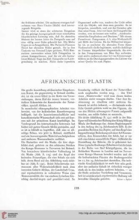46: Afrikanische Plastik