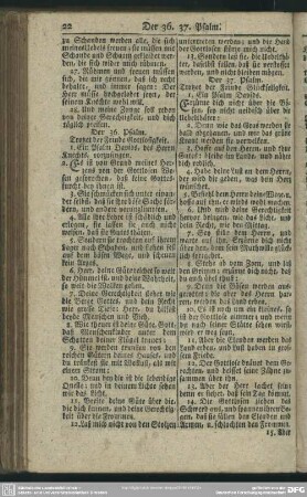 Der 37. Psalm