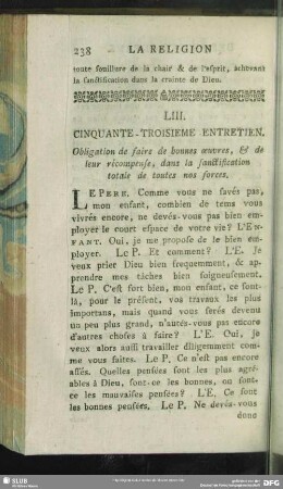 LIII. Cinquante-Troisieme Entretien