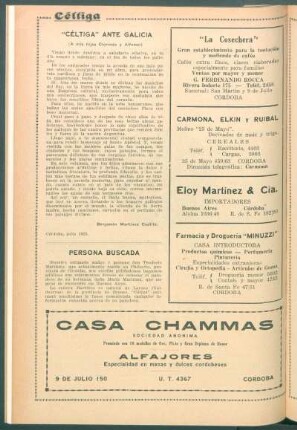 "Céltiga" ante Galicia : (A mis hijos Clorinda y Alfonso)