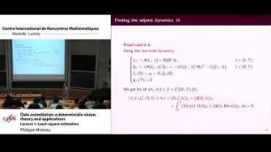 Data Assimilation: a deterministic vision, theory and applications. Lecture 1: Least-square estimation