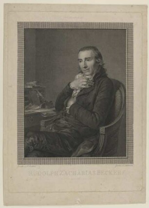 Bildnis des Rudolf Zacharias Becker