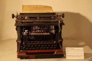 Typenhebel-Schreibmaschine Remington-Sholes