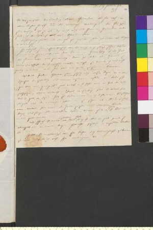 Brief von Soemmerring, Samuel Thomas an Goethe, Johann Wolfgang von