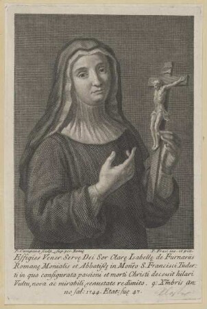 Bildnis der Clare Isabelle de Furnarüs