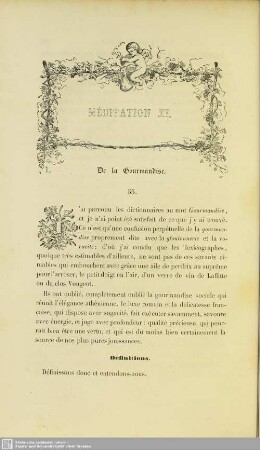 Méditation XI.