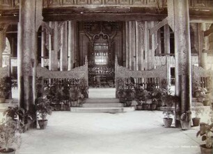 Mandalay, the lily throne room