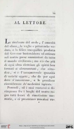 Al lettore
