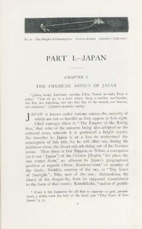 Chapter I. The physical aspect of Japan