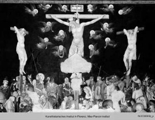 Szenen der Passion Christi : Kreuzigung