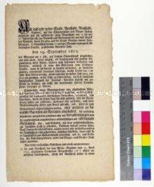 Bekanntmachung des Rates von Dresden betreffend der anstehenden Rekrutierungen
