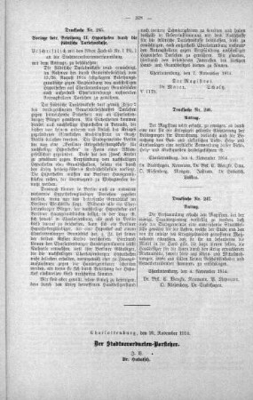 No. 22. (241-248) (245,246,247.), 25. November 1914