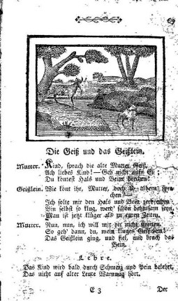 Die Geiß und das Geißlein