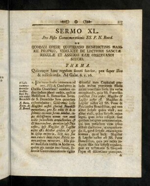 327-335, Sermo XL