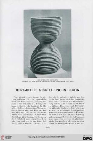 2: Keramische Ausstellung in Berlin