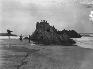 Am Strand : Personen am Strand von Salina Cruz