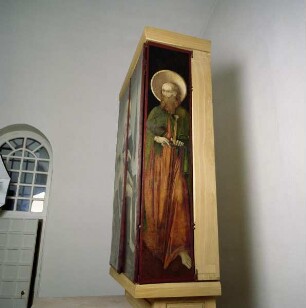 Bosseroder Altar — Seitenflügel rechts - Apostel Paulus
