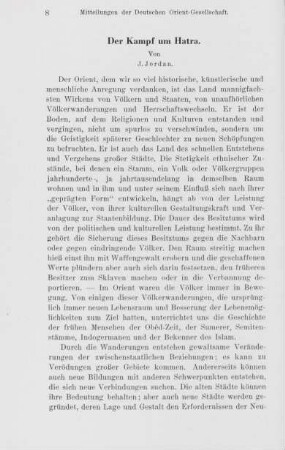 Der Kampf um Hatra