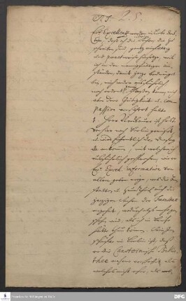 Brief von August Hermann Francke an Marquard Ludwig von Printzen.