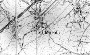 Görlitz-Schlauroth. Meßtischblatt, Sekt. Görlitz, 1886