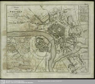 Plan von Dresden [1819]