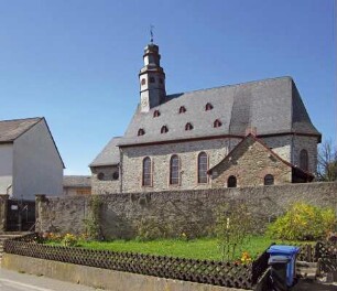 Katholische Pfarrkirche St. Katharina; Lorch, Kirchstraße 21a, Hinter der Kirche
