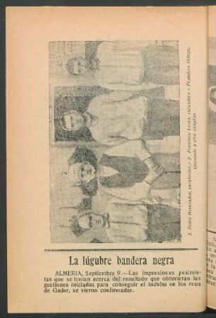 La lúgubre bandera negra