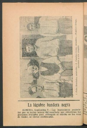 La lúgubre bandera negra