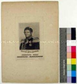 Porträt des preußisch-russischen Feldmarschalls Hans Karl Graf von Diebitsch-Sabalkanski