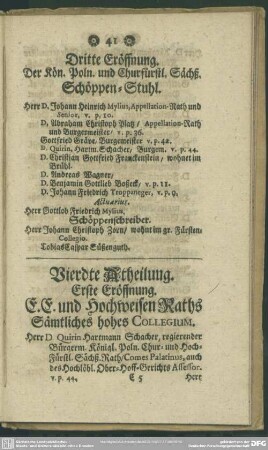 Vierdte Abtheilung