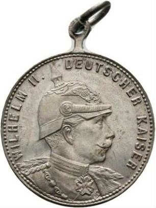 Medaille auf das XI. Deutsche Bundesschießen in Mainz 1894 - Medaille