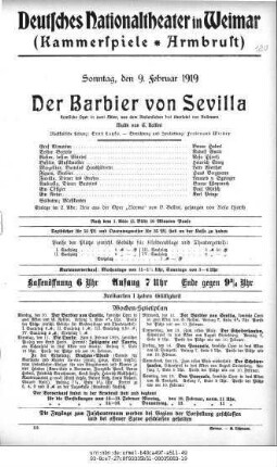 Der Barbier von Sevilla
