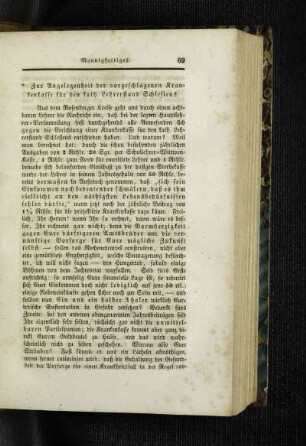 Zur Angelegenheit der vorgeschlagenen Krankenkasse für den kath. Lehrerstand Schlesiens