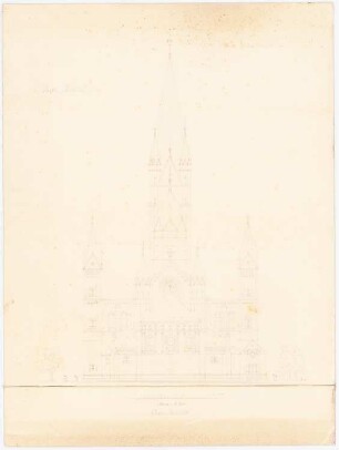 Kirche: Choransicht 1:200