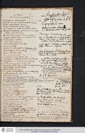 Libri Miscellanei