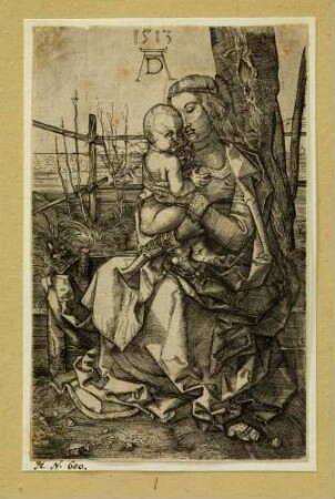 Maria mit dem Kinde am Baum