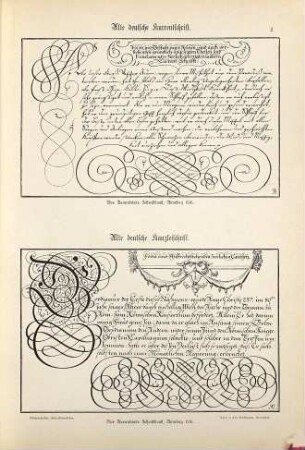 Schriften-Atlas : eine Sammlung der wichtigsten Schreib- und Druckschriften aus alter und neuer Zeit nebst Initialen, Monogrammen, Wappen, Landesfarben und heraldischen Motiven für die praktischen Zwecke des Kunstgewerbes