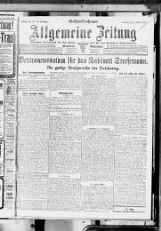 Gelsenkirchener allgemeine Zeitung. 1904-1943