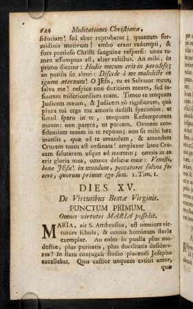 644-655, Dies XIV - XIX