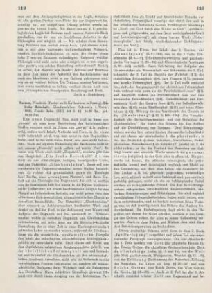 119-122 [Rezension] Reimer, Friedrich, Die frohe Botschaft