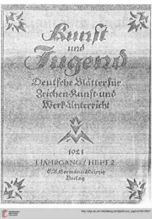 Heft 2 (1. Jahrgang April 1921)