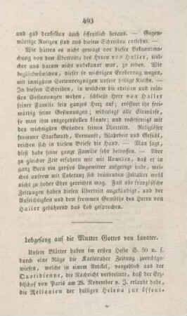 493-495 Lobgesang auf die Mutter Gottes von Lavater
