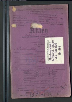 Angeklagter: Salewski, Adolf: unerlaubter Waffenbesitz