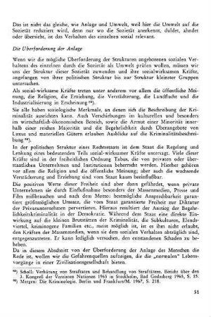 a) die Überforderung der Anlage
