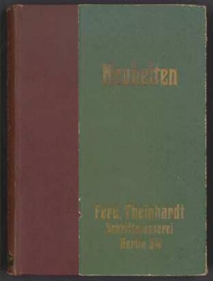 Neuheiten