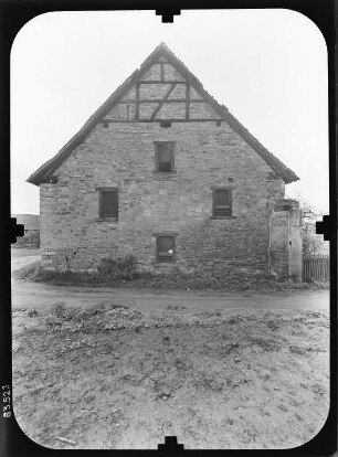 Breitungen-Herrenbreitungen. Schloss. Wirtschaftsgebäude (2. H. 16. Jh.). Giebelfront