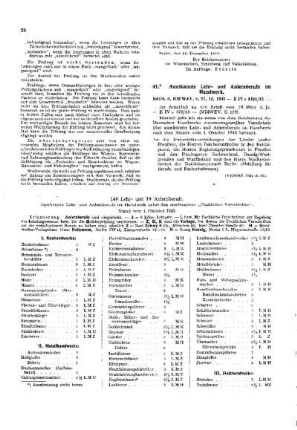 Anerkannte Lehr- und Anlernberufe im Handwerk : [Amtliche Erlasse] ; [Amtlicher Teil]