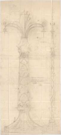 Thiersch, Friedrich von; Wiesbaden; Kurhaus - Kandelaber Balkon - Ostseite (Detail)
