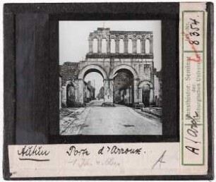 Autun: römisches Stadttor Porte D'Arroux