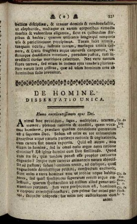 De Homine.